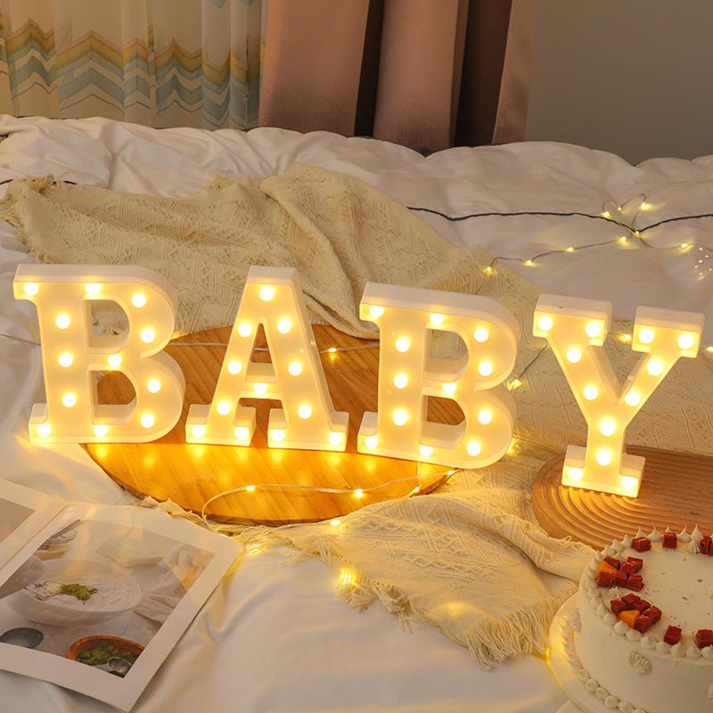 3D Marquee Gold with Warm White 6" - YauSpark