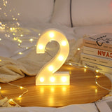 3D Marquee Gold with Warm White 6" - YauSpark