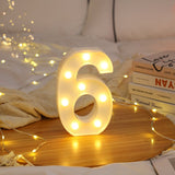 3D Marquee Gold with Warm White 6" - YauSpark