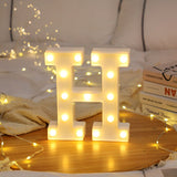3D Marquee Gold with Warm White 6" - YauSpark