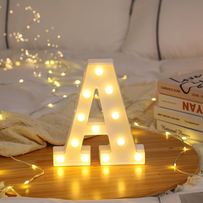 3D Marquee Gold with Warm White 6" - YauSpark