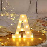 3D Marquee Gold with Warm White 6" - YauSpark