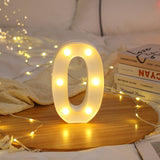 3D Marquee Gold with Warm White 6" - YauSpark