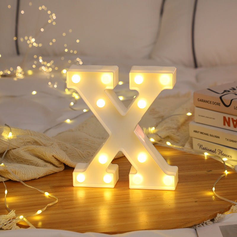 3D Marquee Gold with Warm White 6" - YauSpark