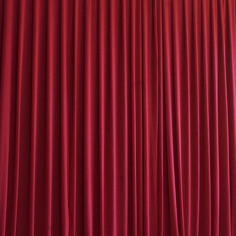 4-Way Stretch Spandex Backdrop Drape Curtain Burgundy