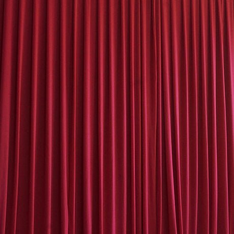 4-Way Stretch Spandex Backdrop Drape Curtain Burgundy