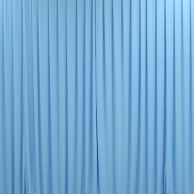 4-Way Stretch Spandex Backdrop Drape Curtain Light Blue
