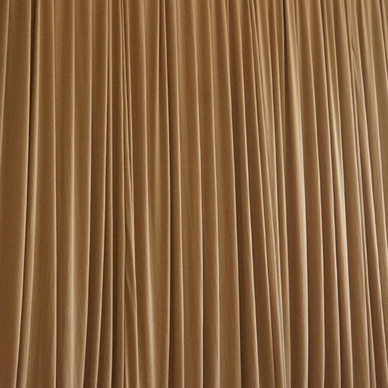 4-Way Stretch Spandex Backdrop Drape Curtain Light Brown