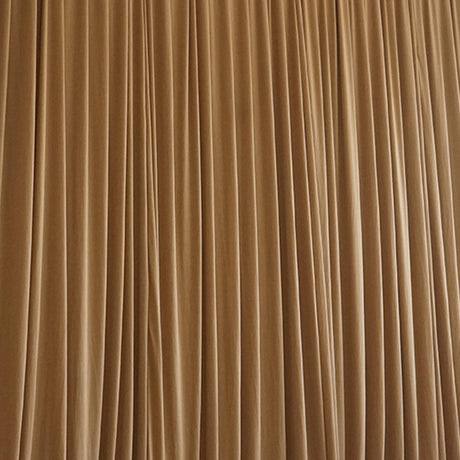 4-Way Stretch Spandex Backdrop Drape Curtain Light Brown