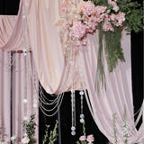 4 - Way Stretch Spandex Backdrop Drape Curtain Avocado Green - YauSpark