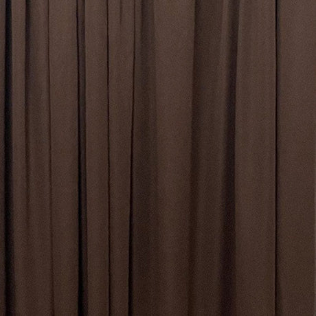 4 - Way Stretch Spandex Backdrop Drape Curtain Dark Brown - YauSpark