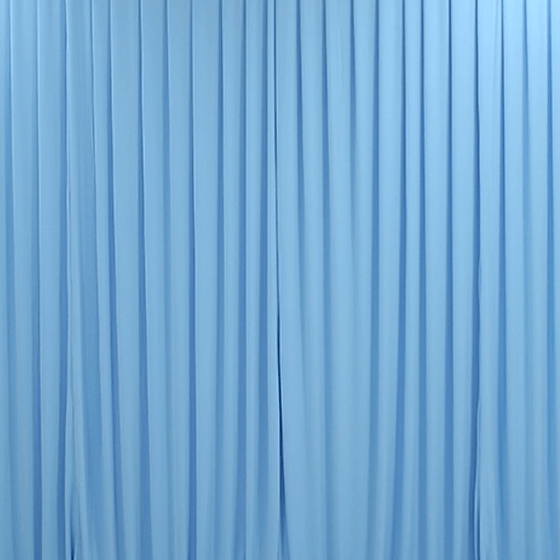 4 - Way Stretch Spandex Backdrop Drape Curtain Light Blue - YauSpark