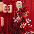 4 - Way Stretch Spandex Backdrop Drape Curtain Red - YauSpark