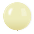 5 Pc Macaroon Yellow Latex Helium, Air or Water Balloons 36" - YauSpark