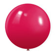 5 Pc Matte Wild Red Latex Helium, Air or Water Balloons 36" - YauSpark