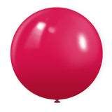 5 Pc Matte Wild Red Latex Helium, Air or Water Balloons 36" - YauSpark