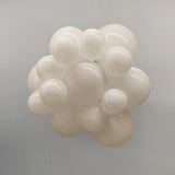 5 Pc Pastel Dusk White Latex Helium, Air or Water Balloons 36" - YauSpark