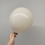 5 Pc Pastel Dusk White Latex Helium, Air or Water Balloons 36" - YauSpark