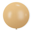 5 Pc Retro Apricot Latex Helium, Air or Water Balloons 36" - YauSpark