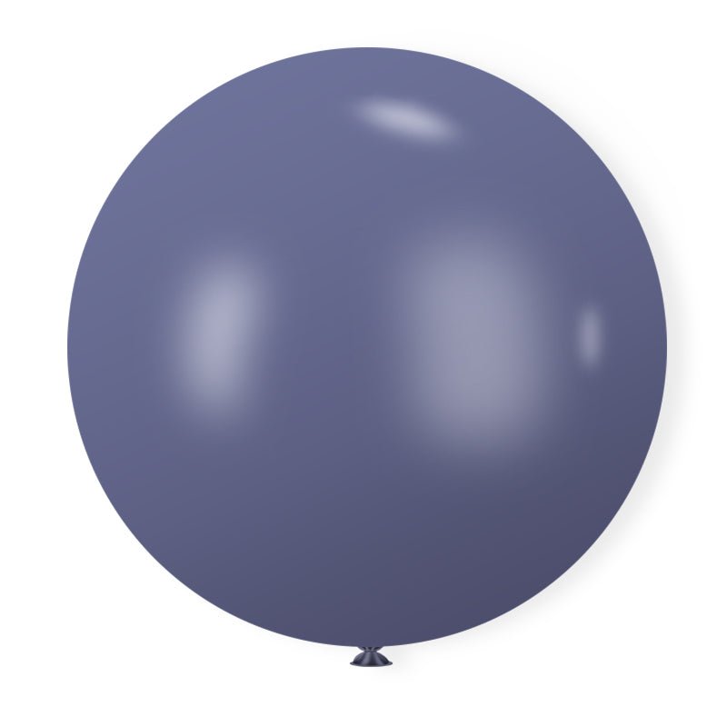 5 Pc Retro Blue Haze Latex Helium, Air or Water Balloons 36" - YauSpark