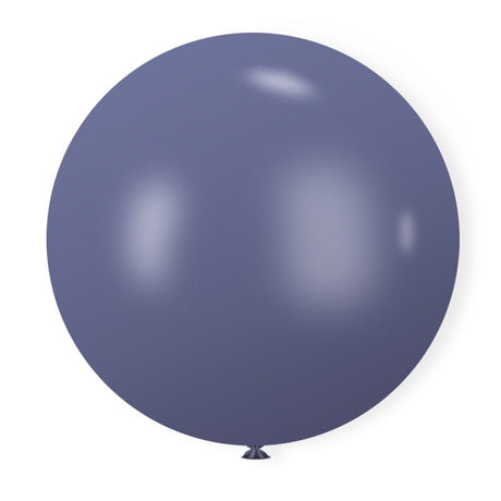 5 Pc Retro Blue Haze Latex Helium, Air or Water Balloons 36" - YauSpark