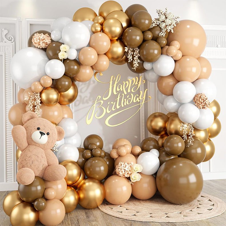 5 Pc Retro Blush Latex Helium, Air or Water Balloons 36" - YauSpark