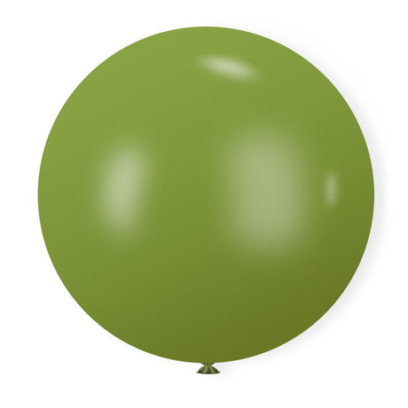 5 Pc Retro Matcha Latex Helium, Air or Water Balloons 36" - YauSpark