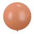 5 Pc Retro Warm Pink Latex Helium, Air or Water Balloons 36" - YauSpark
