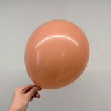 5 Pc Retro Warm Pink Latex Helium, Air or Water Balloons 36" - YauSpark