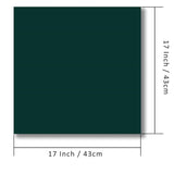 5 Pc Satin Soft Cloth Napkins 17"x17" Green - YauSpark