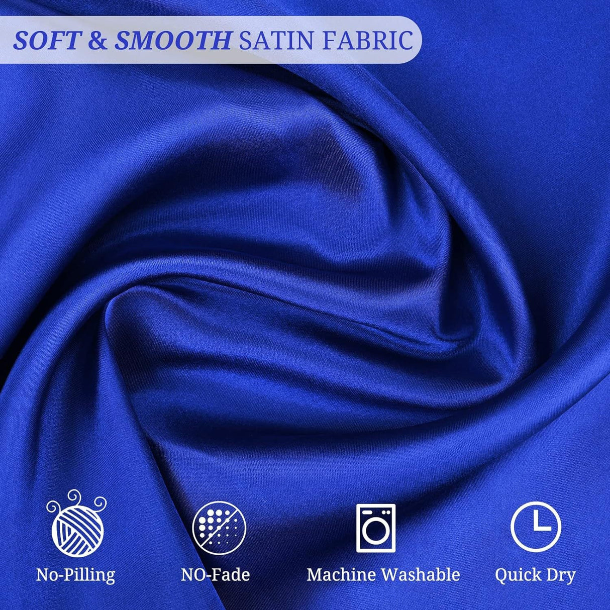 5 Pc Satin Soft Cloth Napkins 17"x17" Green - YauSpark