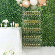 5 - Tier Acrylic Champagne Wall Glass Holder 5ft Clear - YauSpark