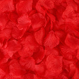 500 Pc Silk Rose Petals Confetti Red - YauSpark