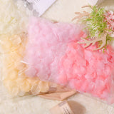 500 Pc Silk Rose Petals Confetti Silver - YauSpark