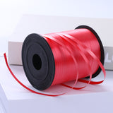 Decorative Satin Ribbon 500 Yards 1/5" Red