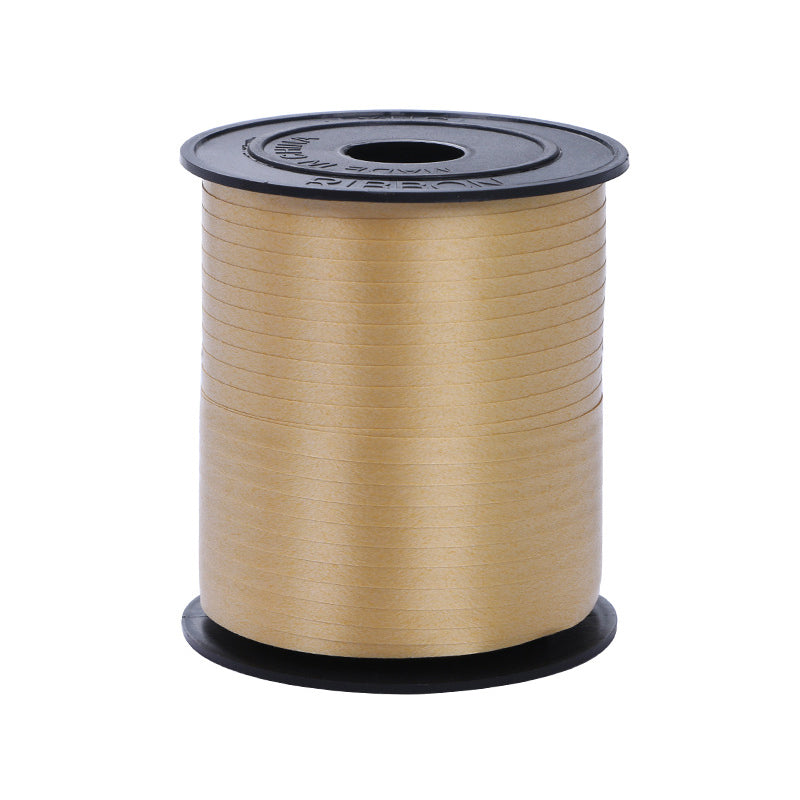 Decorative Satin Ribbon 500 Yards 1/5" Gold