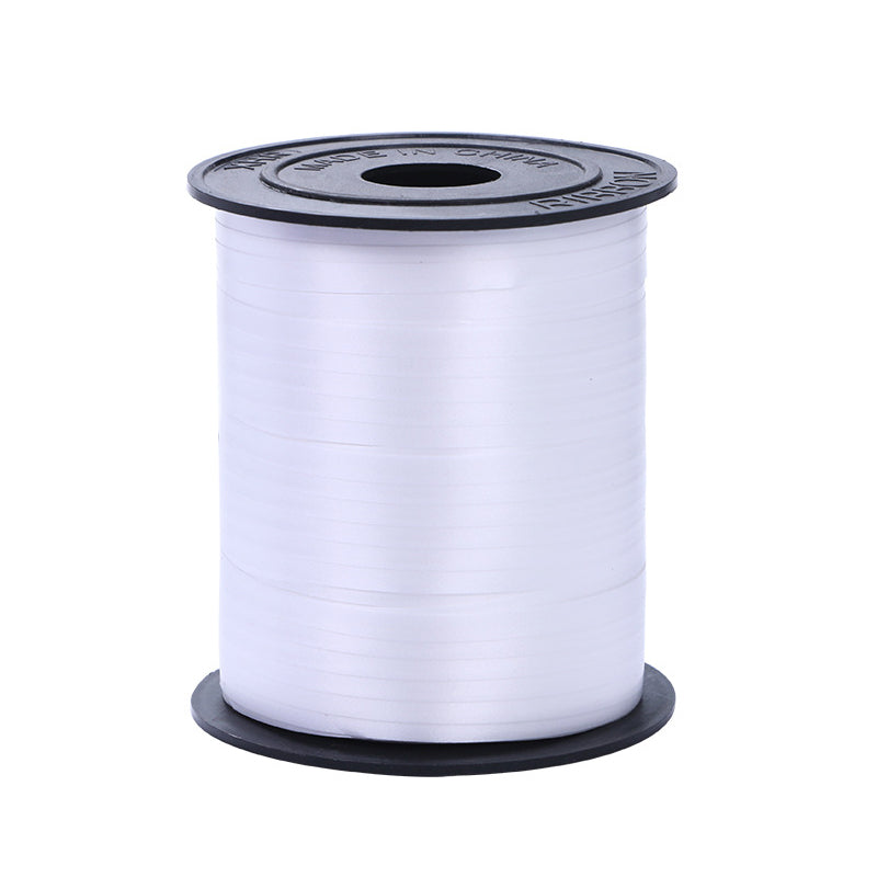 Decorative Satin Ribbon 500 Yards 1/5" White