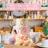 Acrylic Cake Box Stand Pedestal Riser Transparent Clear 14"x14"