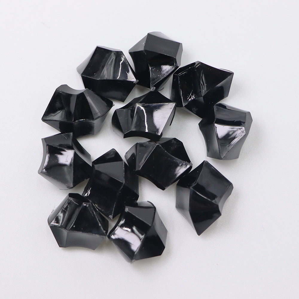320 Pcs Acrylic Ice Bead Vase Fillers Black