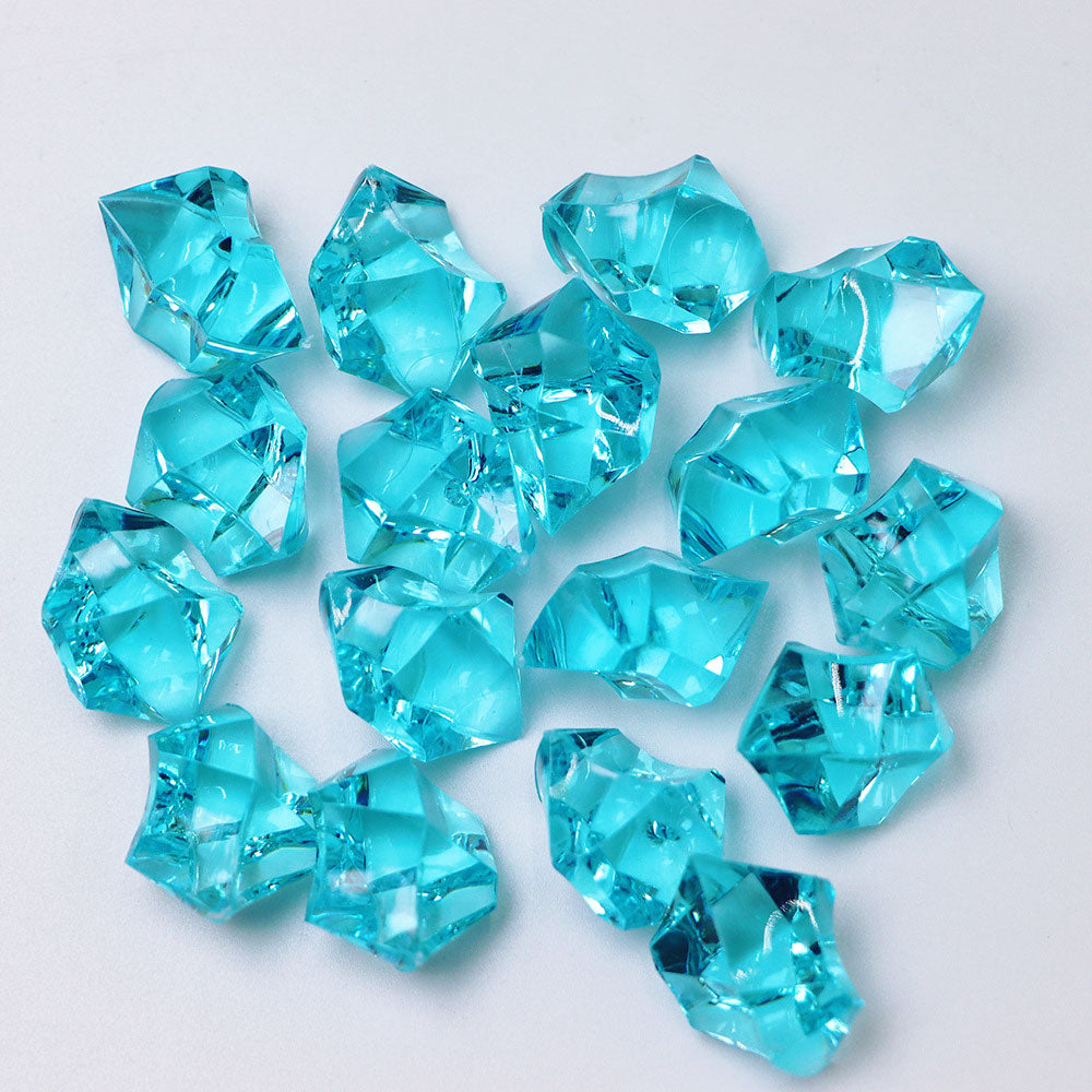 320 Pcs Acrylic Ice Bead Vase Fillers Vibrant Blue