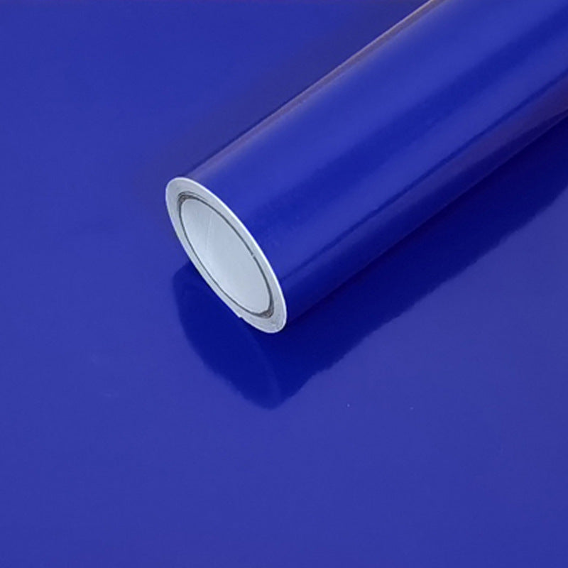 Adhesive Vinyl Roll 12"x16ft Glossy Dark Blue