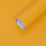 Adhesive Vinyl Roll 12"x16ft Glossy Dark Yellow