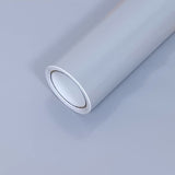 Adhesive Vinyl Roll 12"x16ft Glossy Light Gray