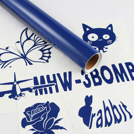 Adhesive Vinyl Roll 12"x16ft Glossy White