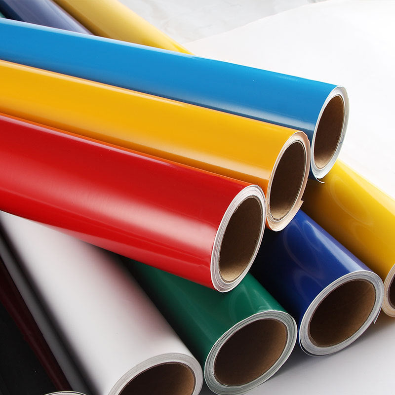 Adhesive Vinyl Roll 12"x16ft Glossy Light Green
