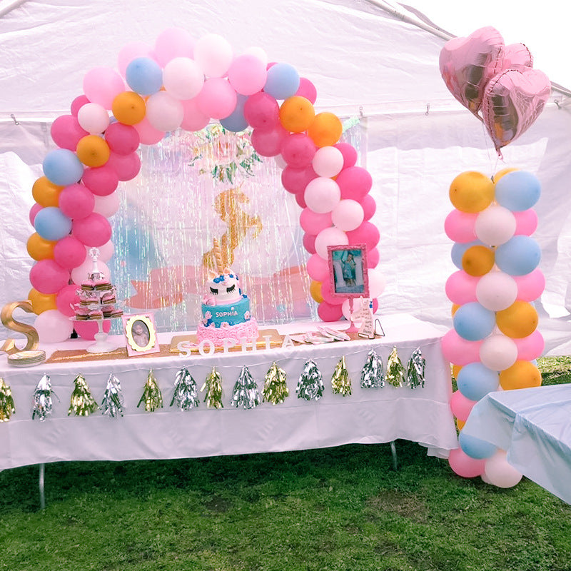 Adjustable DIY Table Top Balloon Arch Stand Kit 12ft