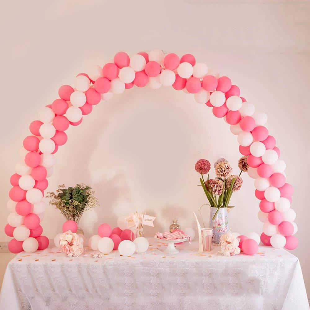 Adjustable DIY Table Top Balloon Arch Stand Kit 12ft
