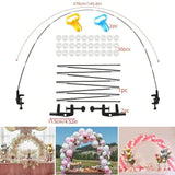Adjustable DIY Table Top Balloon Arch Stand Kit 12ft