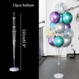 2 Set Balloon Column Stand Kit  (No balloon)
