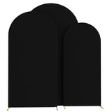 Black Polyester Wedding Arch Cover